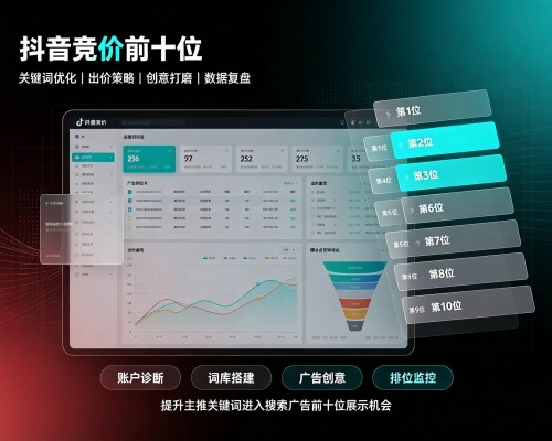 布拖抖音搜索竞价